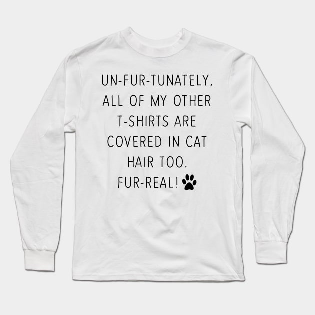 Cat Fur Long Sleeve T-Shirt by TTLOVE